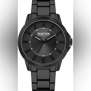 NEW Kenneth Cole Reaction Men's 3 Hand Bracelet Watch, 44mm